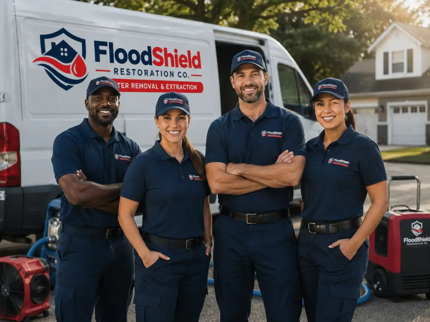 Flood Damage Restoration company in Blanchard, PA